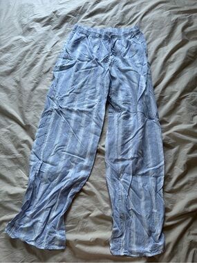 Wilfred striped linen pants size M